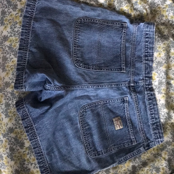 Vintage 90s Y2K denim cargo shorts - Picture 5 of 5